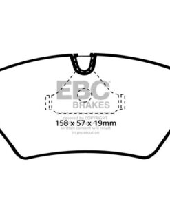 EBC Greenstuff 2000 Brake Pad Set (FRONT) DP2414 - Image 2