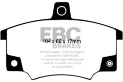 Alternative view of DP420/3 EBC Ultimax OEM Replacement Brake Pad Set [ Front ]