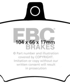 DP420/3 EBC Ultimax OEM Replacement Brake Pad Set [ Front ] - Image 2