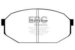 EBC Ultimax Brake Pad Set (FRONT) DP433 - Image 2