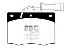Alternative view of DP437 EBC Ultimax OEM Replacement Brake Pad Set [ Front ]