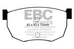 EBC Ultimax Brake Pad Set (REAR) DP468 - Image 2