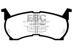 DP490 EBC Ultimax OEM Replacement Brake Pad Set [ Front ] - Image 2