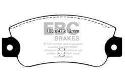 EBC Ultimax Brake Pad Set (REAR) DP501 - Image 2