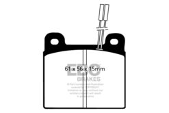 EBC Ultimax Brake Pad Set (FRONT) DP507 - Image 2