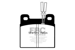EBC Ultimax Brake Pad Set (REAR) DP508 - Image 2