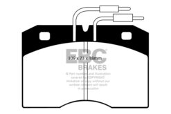 EBC Ultimax Brake Pad Set (FRONT) DP510 - Image 2