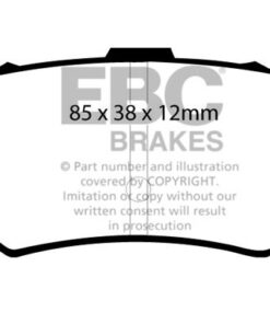EBC Ultimax Brake Pad Set (REAR) DP514 - Image 2