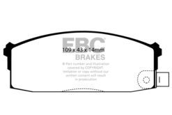 EBC Ultimax Brake Pad Set (FRONT) DP526 - Image 2