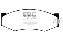 EBC Ultimax Brake Pad Set (FRONT) DP527 - Image 2