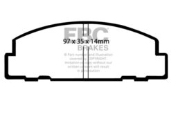 EBC Ultimax Brake Pad Set (FRONT) DP542 - Image 2