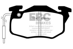 EBC Ultimax Brake Pad Set (FRONT) DP545/2 - Image 2