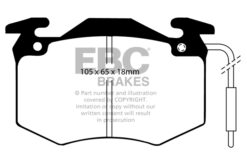 Alternative view of EBC Ultimax Brake Pad Set (REAR) DP546