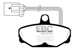 Alternative view of EBC Ultimax Brake Pad Set (REAR) DP571/2