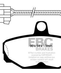 EBC Ultimax Brake Pad Set (REAR) DP571/2 - Image 2