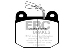 EBC Ultimax Brake Pad Set (FRONT) DP578 - Image 2