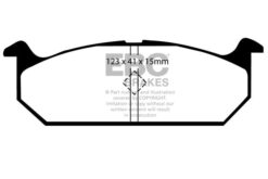 EBC Ultimax Brake Pad Set (FRONT) DP613 - Image 2