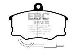 EBC Ultimax Brake Pad Set (FRONT) DP616 - Image 2