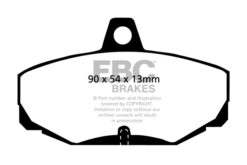 EBC Redstuff Brake Pads - DP3617C - Image 2