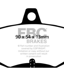 EBC Ultimax Brake Pad Set (REAR) DP617 - Image 2