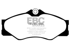 DP4654R EBC Yellowstuff Street and Track Brake Pad Set [Front] - Image 2