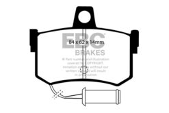 Alternative view of EBC Ultimax Brake Pad Set (REAR) DP662