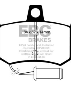 EBC Ultimax Brake Pad Set (REAR) DP662 - Image 2