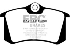 EBC Redstuff Brake Pads - DP3680C - Image 2
