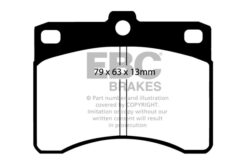 EBC Ultimax Brake Pad Set (FRONT) DP685 - Image 2