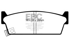 EBC Redstuff Brake Pads - DP3686/2C - Image 2
