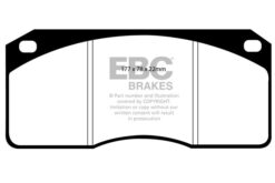 Alternative view of EBC Ultimax Brake Pad Set (REAR) DP714
