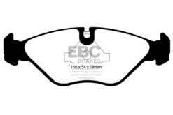 Alternative view of DP4751R EBC Yellowstuff Street and Track Brake Pad Set [Front]