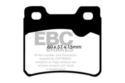 EBC Ultimax Brake Pad Set (REAR) DP761 - Image 2