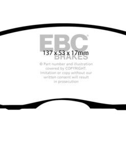 DP4775R EBC Yellowstuff Street and Track Brake Pad Set [Front] - Image 2