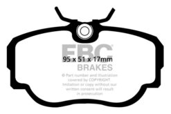 EBC Redstuff Brake Pads - DP3779C - Image 2