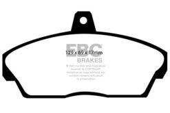 EBC Redstuff Brake Pads - DP3815C - Image 2