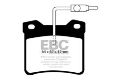 EBC Ultimax Brake Pad Set (REAR) DP816 - Image 2