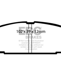 DP4828R EBC Yellowstuff Street and Track Brake Pad Set [Rear] - Image 2