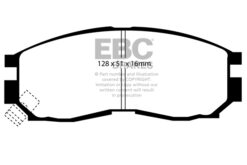 EBC Redstuff Brake Pads - DP3830C - Image 2