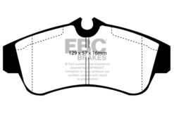EBC Ultimax Brake Pad Set (FRONT) DP833 - Image 2