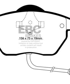 EBC Greenstuff 2000 Brake Pad Set (FRONT) DP2836 - Image 2