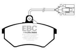 EBC Ultimax Brake Pad Set (FRONT) DP841/3 - Image 2