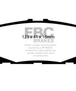 DP4848R EBC Yellowstuff Street and Track Brake Pad Set [Rear] - Image 2