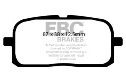 EBC Ultimax Brake Pad Set (REAR) DP852 - Image 2