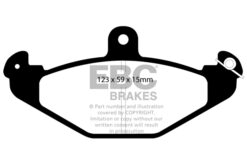EBC Redstuff Brake Pads - DP3885C - Image 2