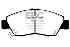 EBC Greenstuff 2000 Brake Pad Set (FRONT) DP2890 - Image 2
