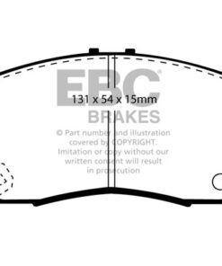 DP4890R EBC Yellowstuff Street and Track Brake Pad Set [Front] - Image 2