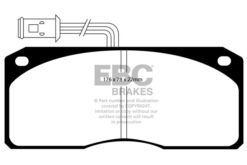 Alternative view of EBC Ultimax Brake Pad Set (REAR) DP900