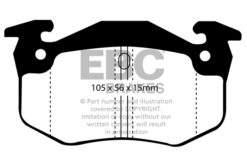 EBC Ultimax Brake Pad Set (REAR) DP951 - Image 2