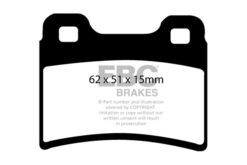 EBC Ultimax Brake Pad Set (REAR) DP953 - Image 2